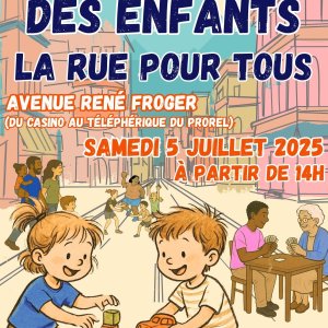 Briançon (05) avenue du 159ème RIA - 5 juillet 2025