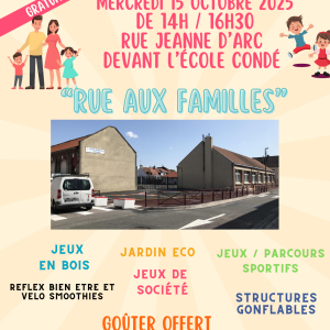 Calais (62) Rue Jeanne d'Arc - 15 octobre 2025