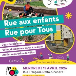 Chenôve (21) rue Françoise Dolto - avril 2026