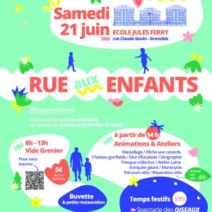 Grenoble (38) rue Claude Genin - 21 juin 2025