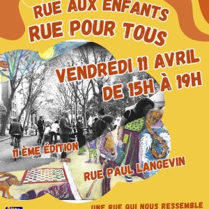 Nanterre (92) Rue Paul Langevin - avril 2025