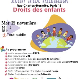 Paris (75) Rue Charles-Hermite - 19 novembre 2025