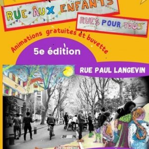 Rue aux Enfants / Rue pour Tous à Nanterre